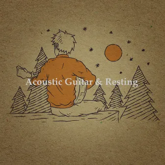 Acoustic Guitar & Resting by Unknown Artist