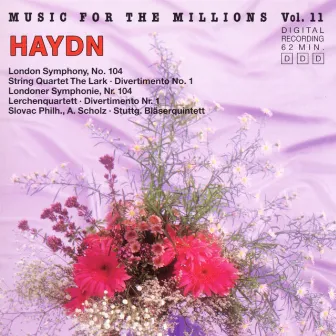 Music For The Millions Vol. 11 - Joseph Haydn by Caspar Da Salo Quartet