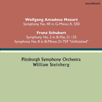 Wolfgang Amadeus Mozart: Symphony No. 40 in G-Minor, K. 550 - Franz Schubert: Symphony No. 2 in B-Flat, D. 125 & Symphony No. 8 in B-Minor, D. 779 