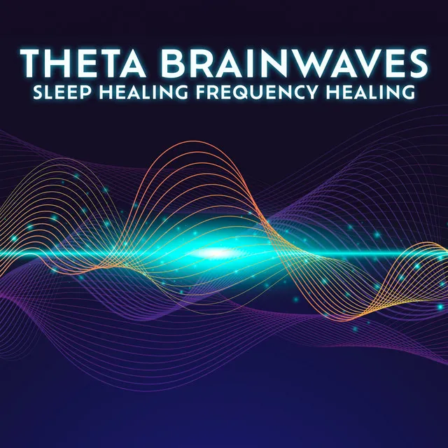 Spiritual healing meditation with theta waves