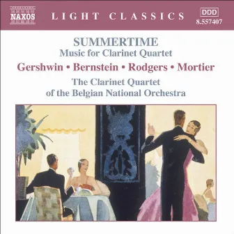 Summertime - Music for Clarinet Quartet by Jean-Michel Charlier