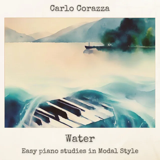 Water - Easy piano studies in Modal Style