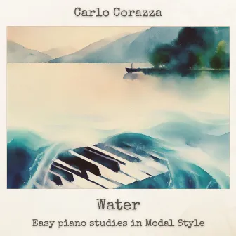 Water - Easy piano studies in Modal Style by Carlo Corazza