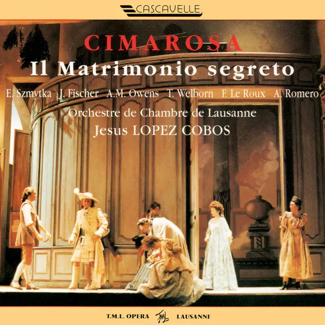 Il matrimonio segreto, Act 1: Certo sarete stanco - Live