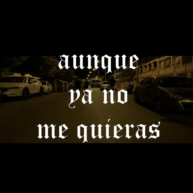 Aunque Ya No Me Quieras