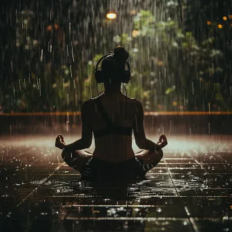 Yoga Rain Echo: Meditative Tunes by Rain and Thunder Sounds