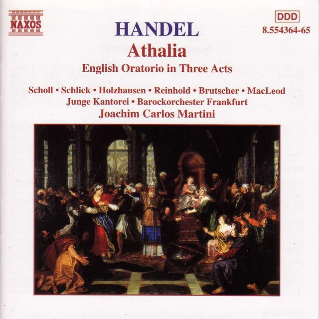 Athalia, HWV 52: Part 1 - No. 1 Sinfonia: Allegro - Grave - Allegro