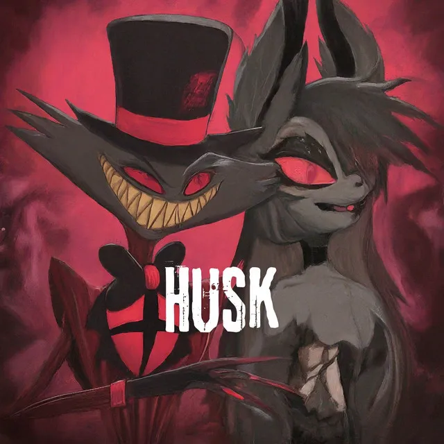 Husk Sings Retro Style For Angel Dust Hazbin Hotel Fan Cover