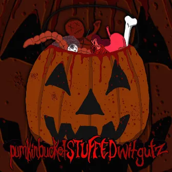 pumkinbucketSTUFFEDwitgutz by BAMbam the Voodoo Chi7d