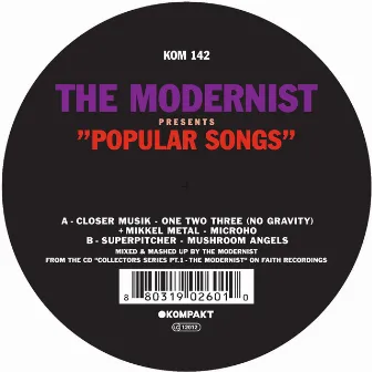 Presents Popular Songs by The Modernist