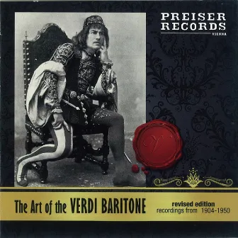 The Art of the Verdi-Baritone by Riccardo Stracciari