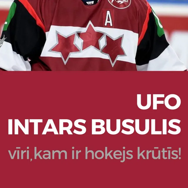 Vīri, kam ir hokejs krūtīs!