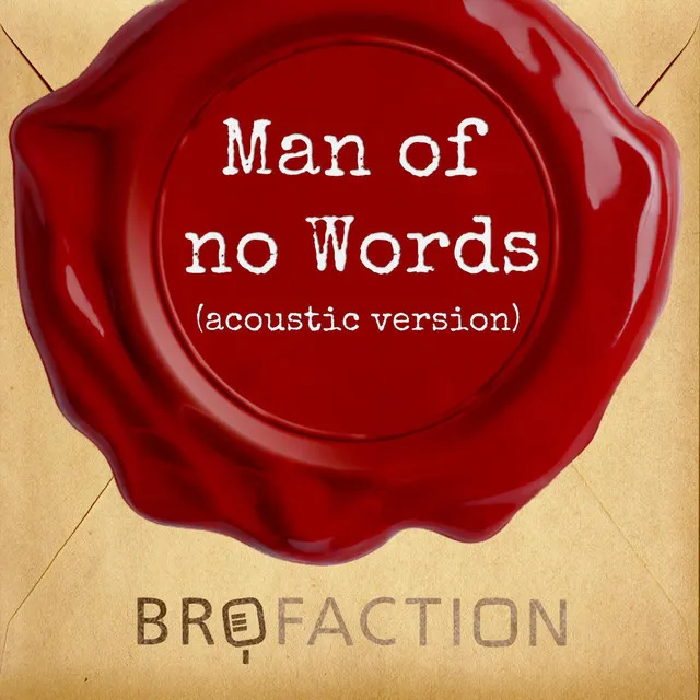 Man of No Words (Acoustic Version)