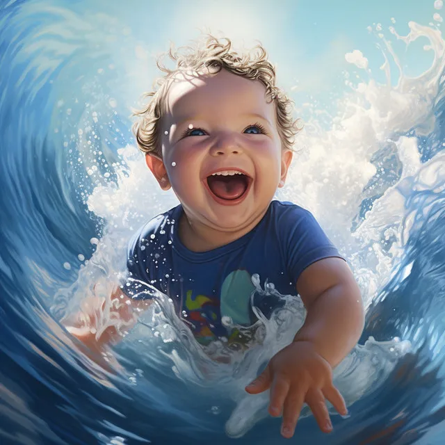 Glee of Joyful Oceanic Baby Moments: Music for Stress Relief