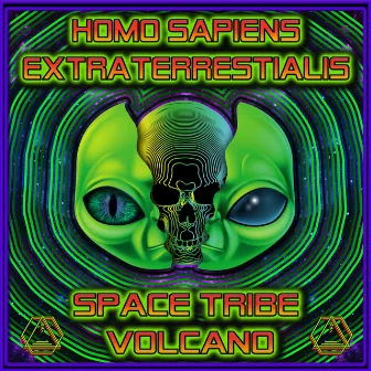 Homo Sapiens Extraterrestrials by Volcano