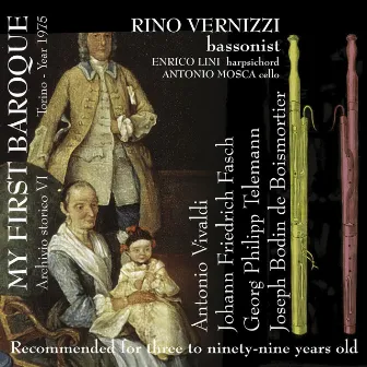 My First Baroque (Recommended for Three to Ninety-Nine Years Old) by Antonio Mosca