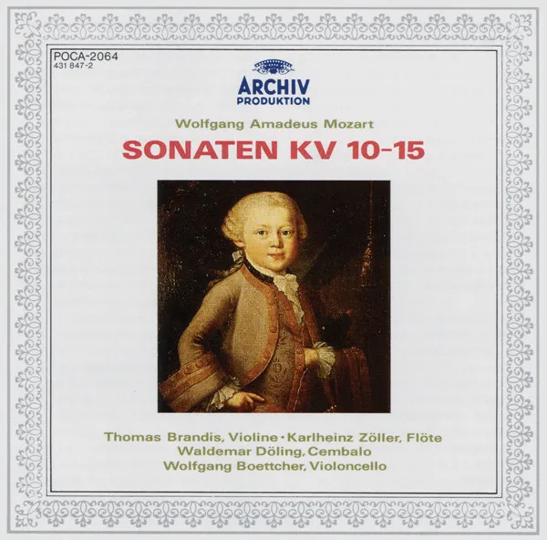 Sonata for Piano and Violin in F, K.13 - for Harpsichord and Violin: 3. Menuetto I-II