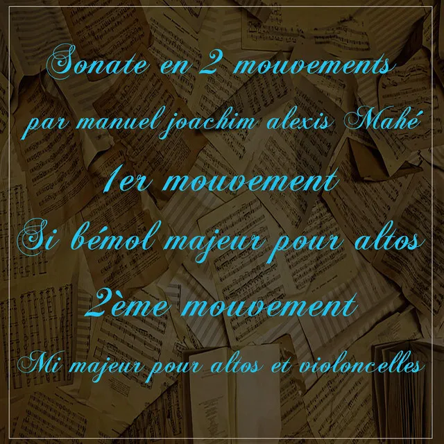 Sonate en 2 mouvements