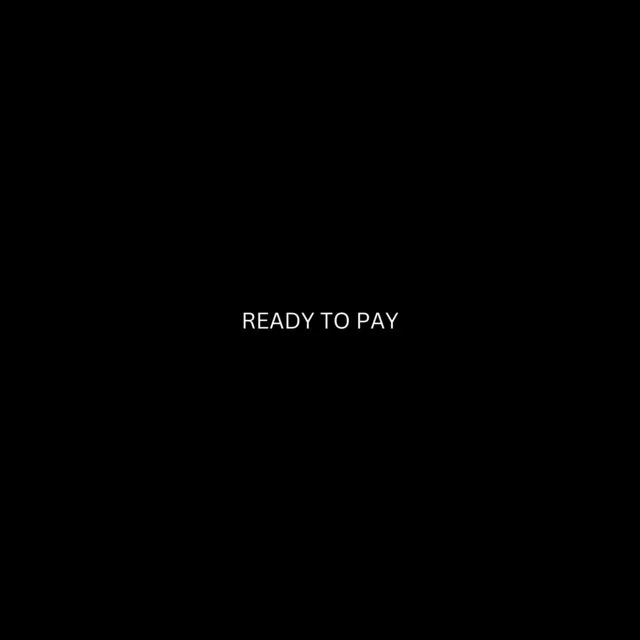 Ready to pay