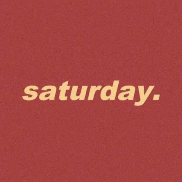 Saturday (feat. Alfie Templeman)