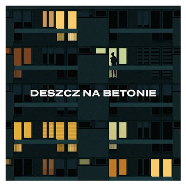 Deszcz na betonie