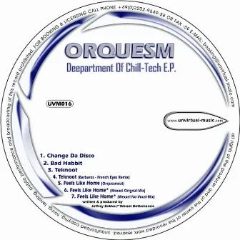 Deepartment Of Chill-Tech E.P. by Orquesm