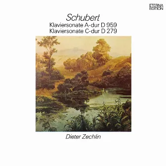 Schubert: Klaviersonate A-Dur / Klaviersonate C-Dur by Dieter Zechlin