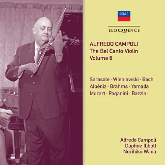 Alfredo Campoli: The Bel Canto Violin - Vol. 6 by Daphne Ibbott