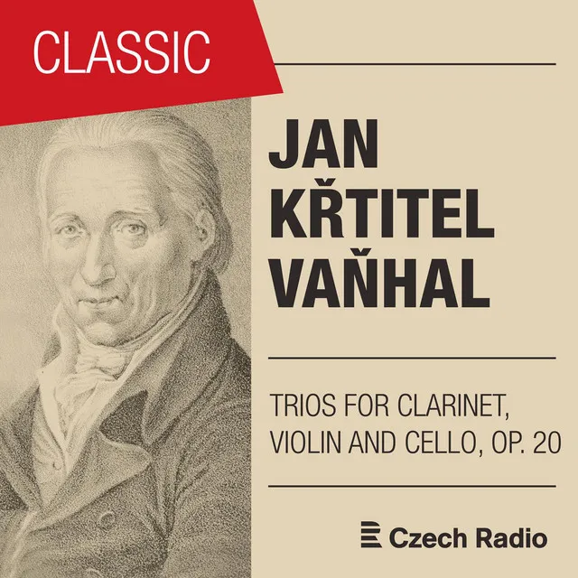 Trio for Clarinet, Violin and Cello, No. 2 C Major, Op. 20: II. Adagio