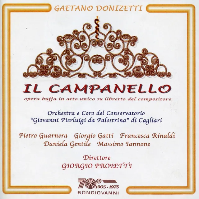 Il Campanello di notte, Scene 1: Recitativo. Amici, se balalr volete ancora (Annibale, Spiridione, All)