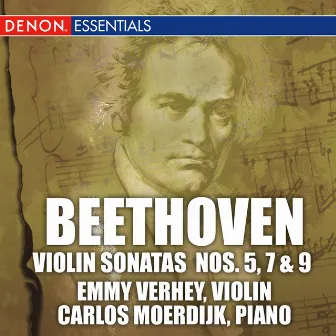 Beethoven: Sonatas for Piano and Violin Nos. 5, 7 & 9 by Carlos Moerdijk