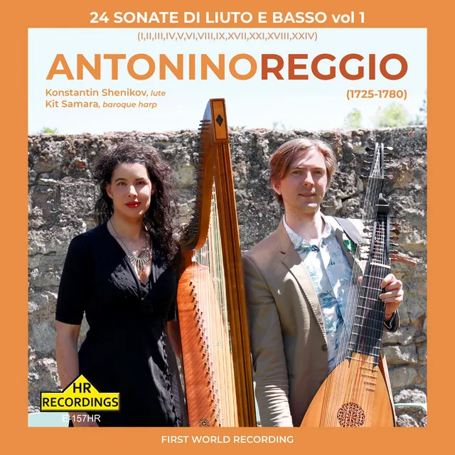 Sonata No. 8 in D Minor for Lute & Baroque Harp: II. Minué