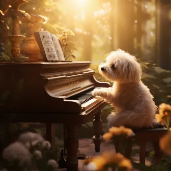 Piano Dogs: Joyful Paws Symphony by Dog Total Relax