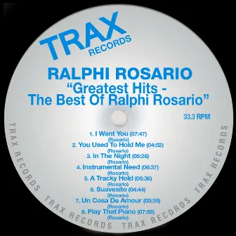 Greatest Hits by Ralphi Rosario