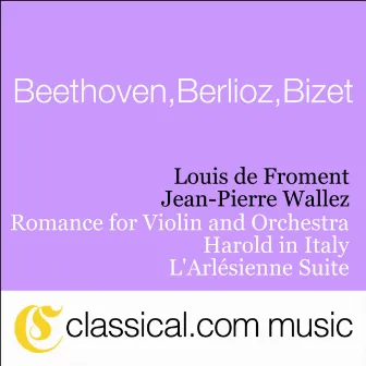 Ludwig van Beethoven, Romance For Violin And Orchestra No. 2 In F Major, Op. 50 by Cyril Diederich