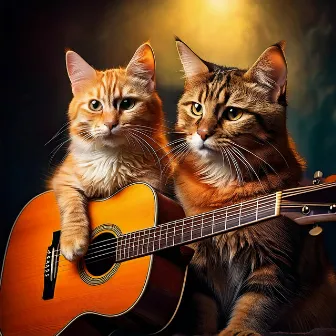 Feline Grace: Melodies with Guitar Music for Cats by 