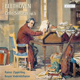 Beethoven: Cello Sonatas, Op. 5 by Boyan Vodenitcharov