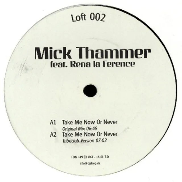 Take Me Now Or Never (Original Mix)