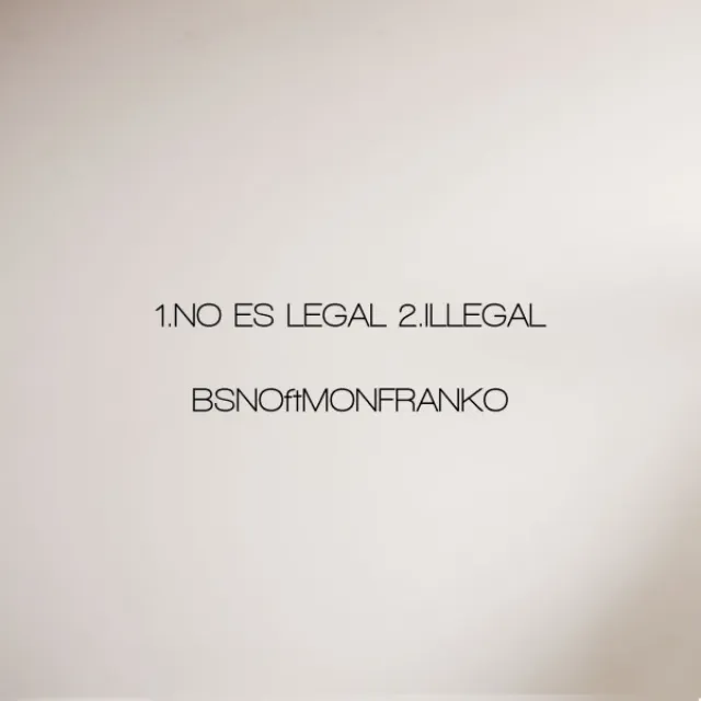 No Es Legal - Radio Mix