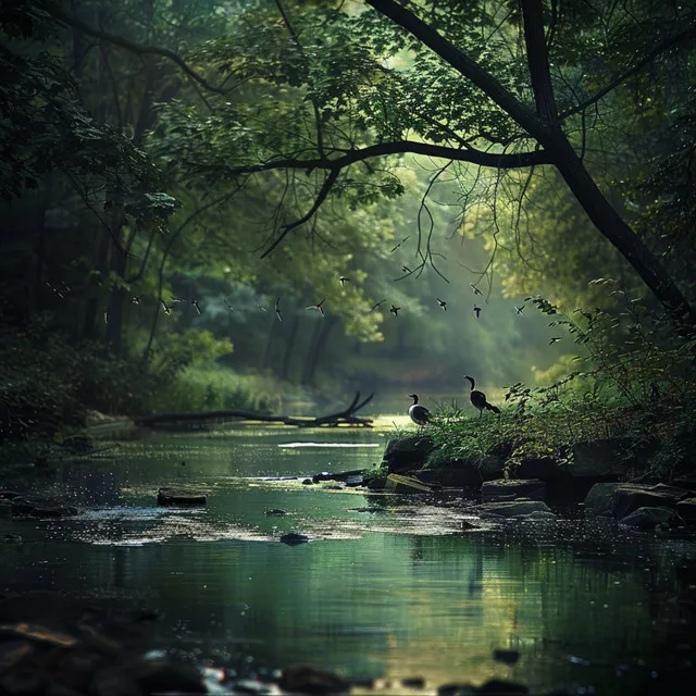 Serene Sleep Sounds Creek and Birds