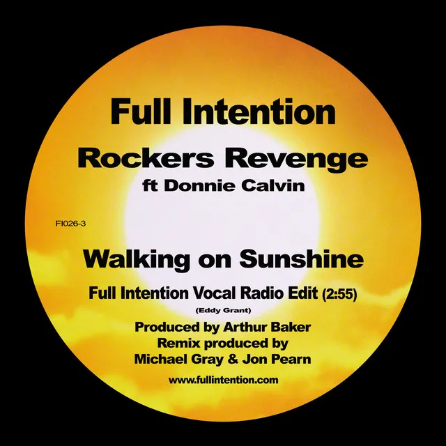 Walking On Sunshine (Full Intention Vocal Radio Edit)