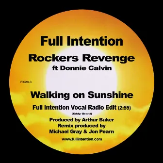 Walking On Sunshine (Full Intention Vocal Radio Edit) by Rocker's Revenge