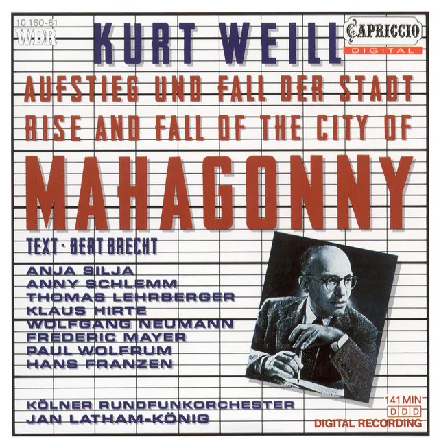 Aufstieg und Fall der Stadt Mahagonny: Act I: Oh show us the way to the next whisky bar (Jenny, 6 girls)