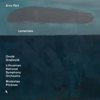 Arvo Pärt: Lamentate by Modestas Pitrenas