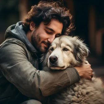 Unión Humano-Perro: Compania Forestal De Los Caninos Con Cuencos by Música para cachorros dormidos