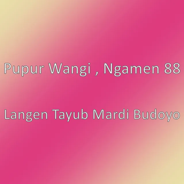 Langen Tayub Mardi Budoyo