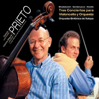 Shostakovich, D.: Cello Concerto No. 1 / Garrido-Lecca, C.: Cello Concerto / Kinsella, J.: Cello Concerto No. 1 by Luis Herrera de la Fuente