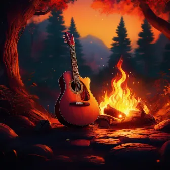 Meditation Flames: Guitar Melodies and Fire Ambiance by 