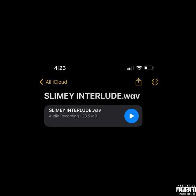 SLIMEY INTERLUDE