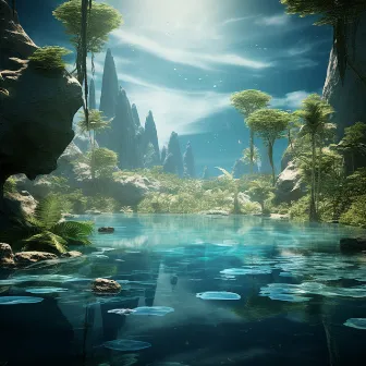 Binaural Meditation Oasis: Serene Waterscapes by 